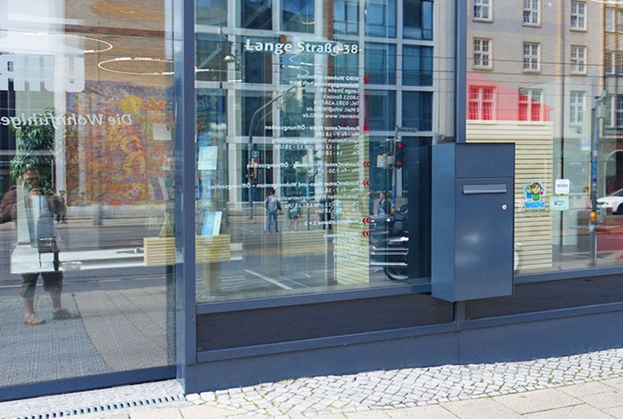 Briefkästen und Anlagen mit dem höchsten Fassungsvermögen die im Handel erhältlich sind