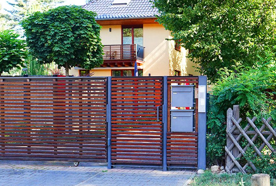 Briefkastenanlage zusammenfügen aus einzelnen Postkästen als preiswerte Lösung
