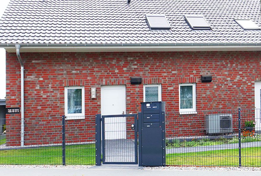 Briefkastenanlagen die professionell geplant sind bieten viele individuelle Möglichkeiten für ihren Einsatz