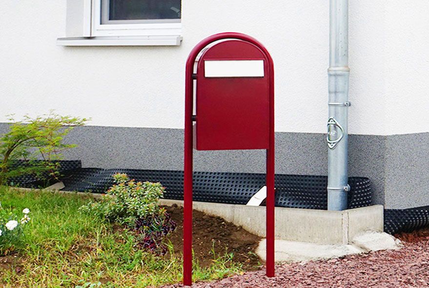 Großraumbriefkästen und Briefkastenanlagen mit viel Volumen und verstellbarer Einwurfklappe